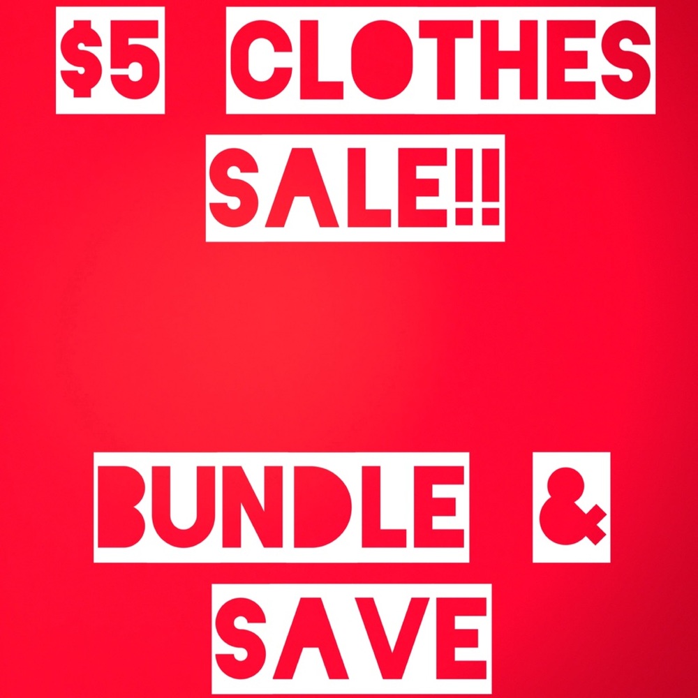 💥 VARIOUS ITEMS $5 💥